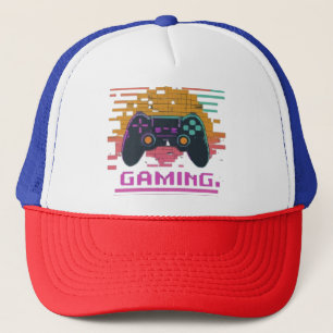 Gaming trucker hat