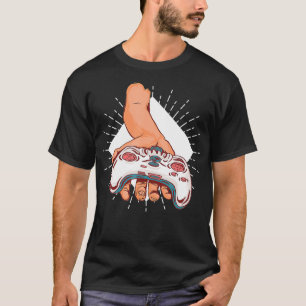 Gaming Video Game Room Console Controller Grips Ga T-Shirt