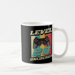 Gaming Vintage 25th Birthday Gift 25 Year Old Boy  Coffee Mug
