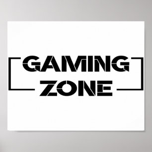 gaming zone poster