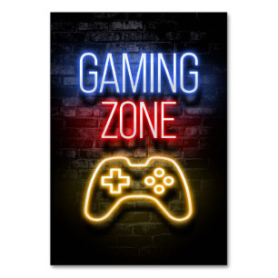 Gaming Zone Table Number