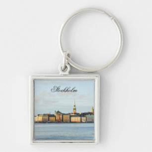 Gamla Stan in Stockholm, Sweden Key Ring