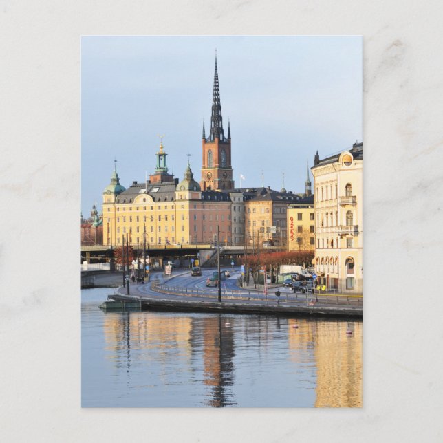 Gamla Stan in Stockholm, Sweden Postcard (Front)