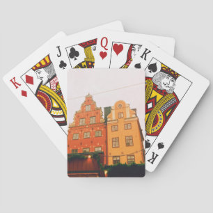 Gamla Stan, Old Town, Stockholm - Sweden Playing Cards