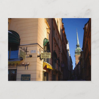 Gamla Stan Stockholm Collection Postcard