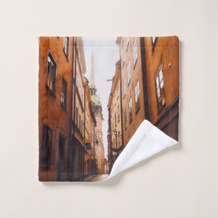 Gamla Stan, Stockholm, Sweden Wash Cloth