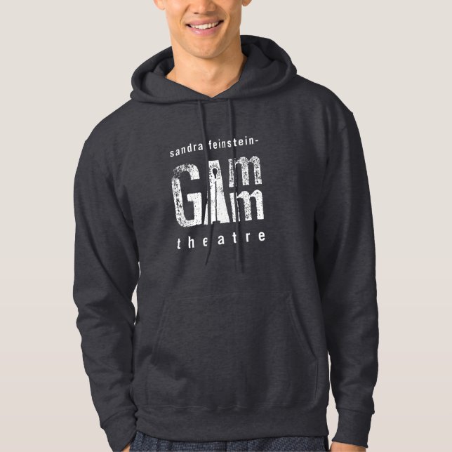 Gamm Theatre Men's Hoodie Dark Grey (Front)
