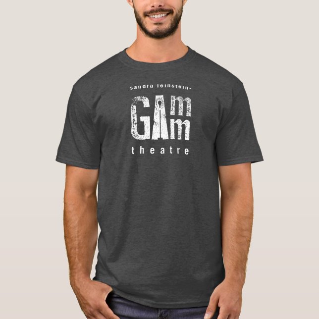 Gamm Theatre Men's Tee Heather Grey (Front)