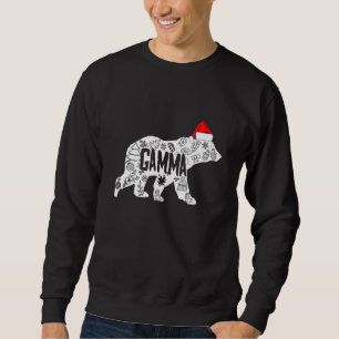 Gamma Bear Matching Family Buffalo Christmas Pajam Sweatshirt