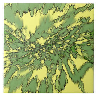 Gamma Burst Ceramic Tile