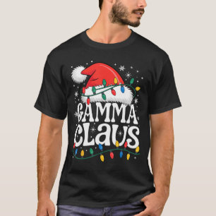 Gamma Claus Funny Xmas Christmas Grandma Holiday S T-Shirt