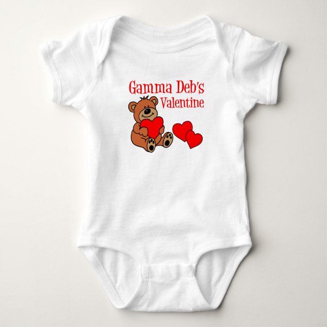 Gamma Deb Custom Order Baby Bodysuit (Front)