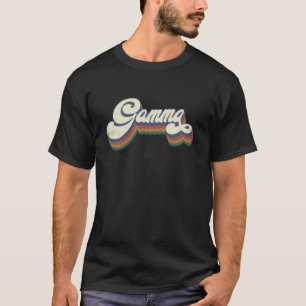 Gamma Gifts For Grandma Retro Vintage Mother s Day T-Shirt