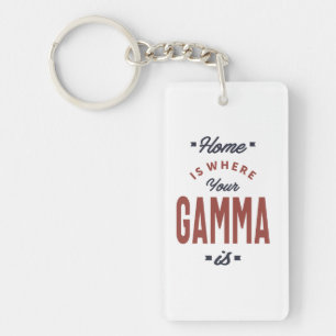 Gamma Key Ring