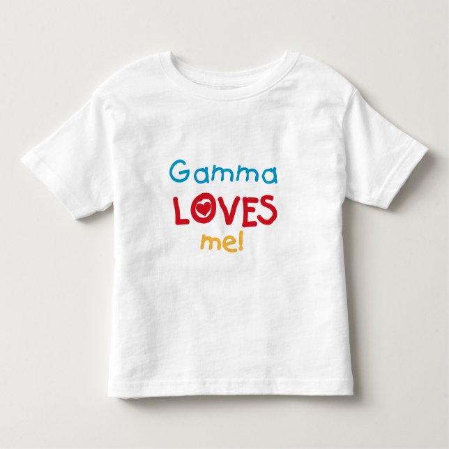 Gamma Loves Me T-shirts and Gifts (Front)