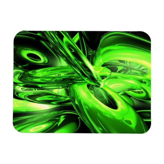 Gamma Radiation Abstract  Large Magnet (Horizontal)