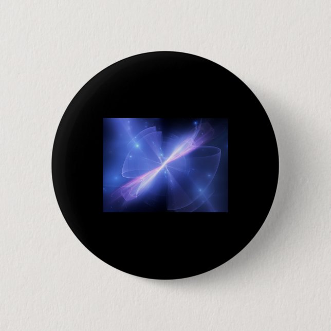 Gamma Ray Burst  6 Cm Round Badge (Front)