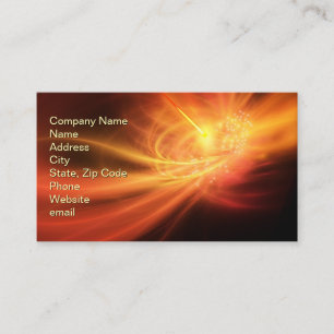 Gamma Ray Burst Business Card