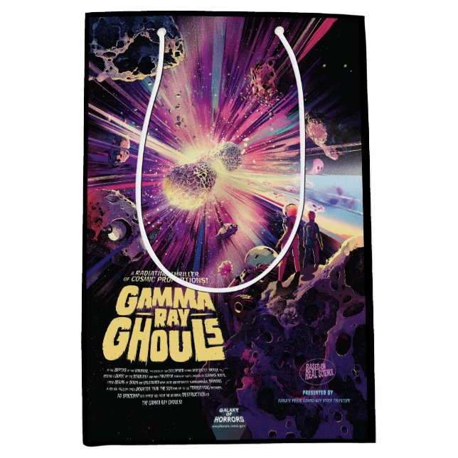 Gamma Ray Burst Pulsars Kilonova Cosmic Collision Medium Gift Bag (Front)