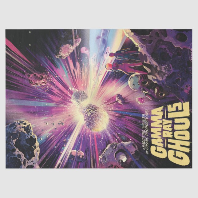 Gamma Ray Burst Pulsars Kilonova Cosmic Collision Tissue Paper (Front)