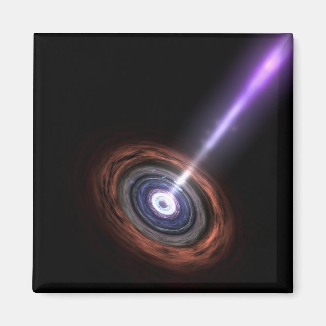 Gamma Rays in Galactic Nuclei Magnet (Front)