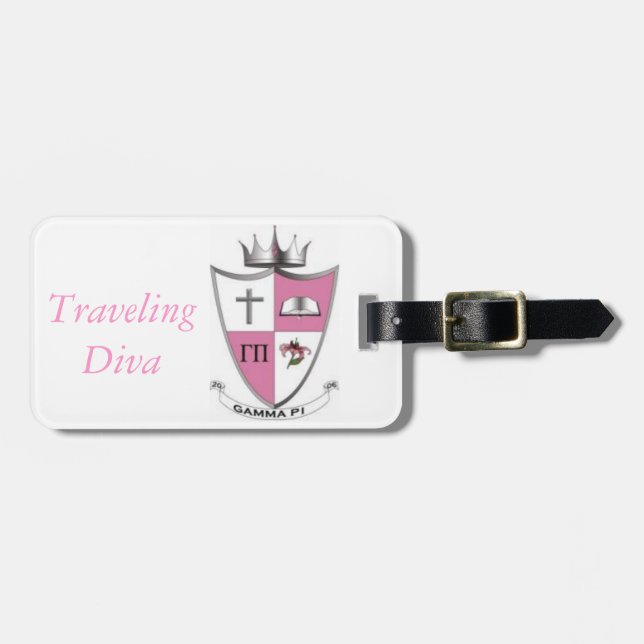 Gamma Traveller Luggage Tag (Front Horizontal)