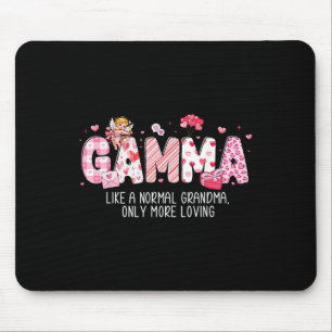 Gamma Valentine Quote For Loving Grandma Heart Leo Mouse Pad