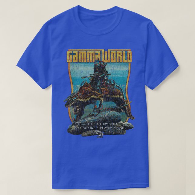 Gamma World 1978 T-Shirt (Design Front)