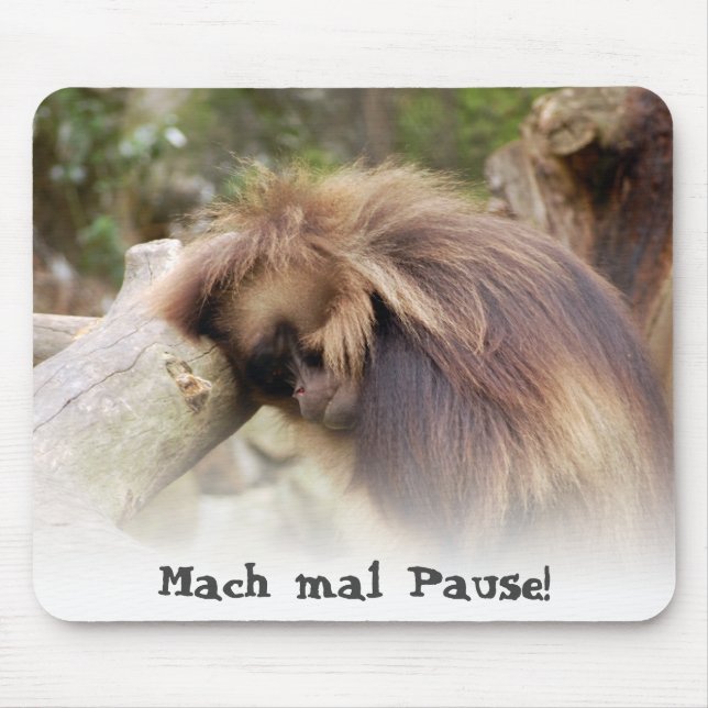 Gammelaffe Mouse Pad (Front)