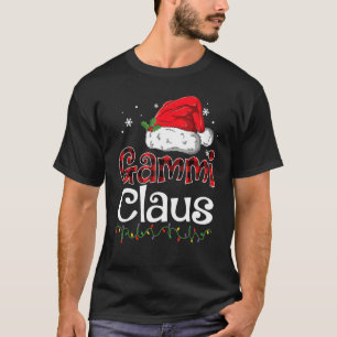Gammi Claus Shirt Christmas Pajama Family Matching