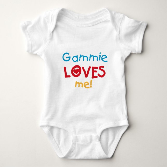 Gammie Loves Me T-shirts and Gifts (Front)