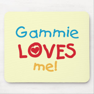 Gammie Loves Me T-shirts and Gifts Mouse Pad