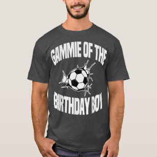 Gammie of the Birthday Boy Soccer Team Bday Party  T-Shirt