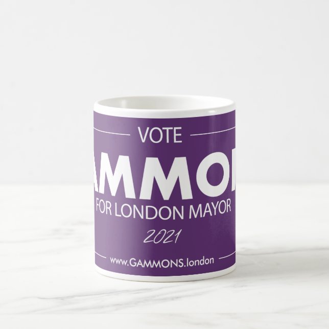 Gammons for London supporter mug (Center)