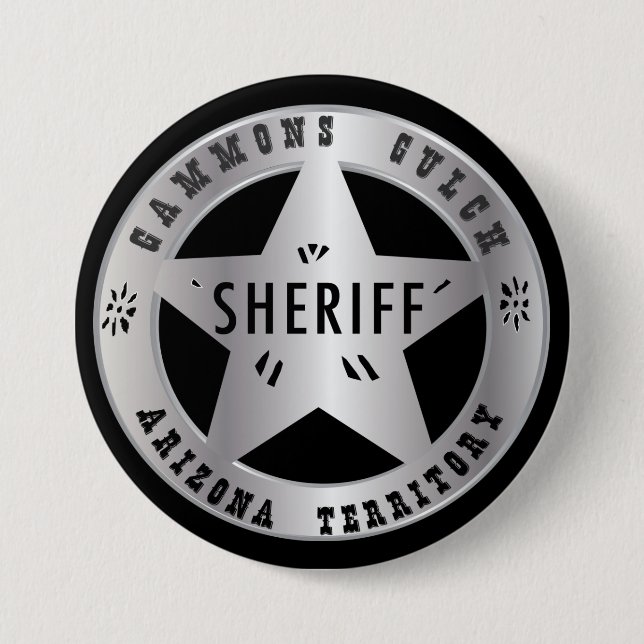 Gammons Gulch Sheriffs Badge (Front)