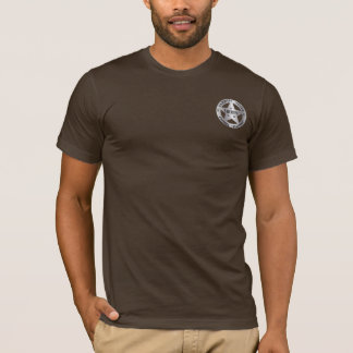 Gammons Gulch Sheriffs Badge Men's T-shirt