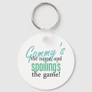 Gammy's the Name, and Spoiling's the Gam Key Ring