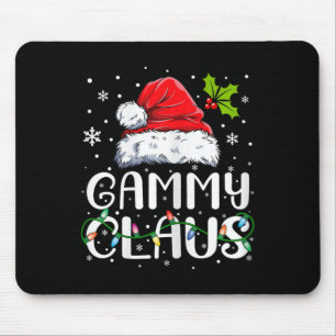 Gammy Claus Xmas Santa Matching Family Christmas P Mouse Pad