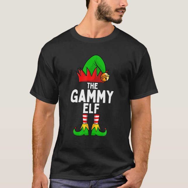 Gammy Elf Matching Family Christmas Women T-Shirt (Front)