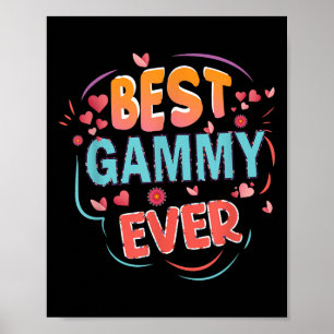 Gammy Ever Grandma Mother's Day Christmas Gammy  Poster