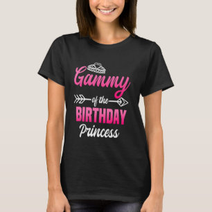 Gammy of the Birthday Princess Party Bday Celebrat T-Shirt