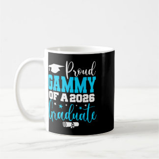 Gammy Senior 2026 Proud Gammy Of A Cl Of 2026 Grad Coffee Mug
