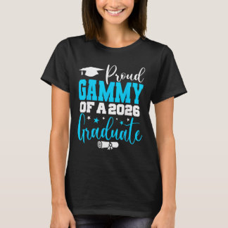 Gammy Senior 2026 Proud Gammy Of A Cl Of 2026 Grad T-Shirt