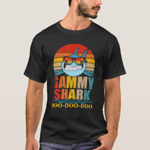 Gammy Shark Doo Doo Mother's Day Retro Vintage T-Shirt