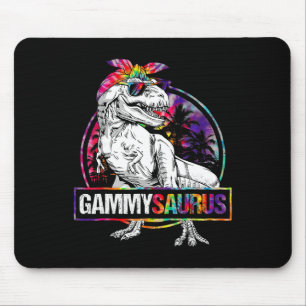 Gammysaurus Dinosaur Gammy Saurus Family Matching Mouse Pad