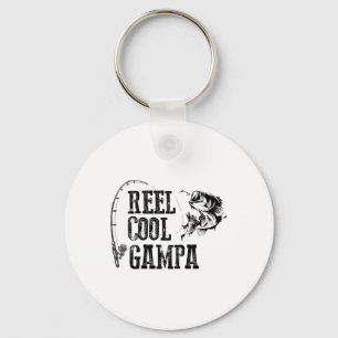 Gampa Fishing Reel Cool Gampa Funny Gift Key Ring