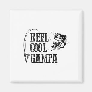 Gampa Fishing Reel Cool Gampa Funny Gift  Magnet