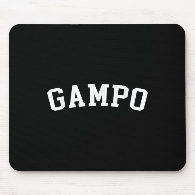 Gampo  mouse pad (Front)