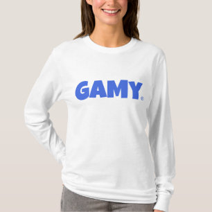 GAMY® Royal blue Logo Damen T-Shirt