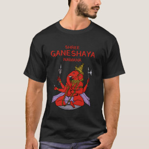 Ganapati, Ganesh, Shree Ganeshaya Namaha Ganeshots T-Shirt